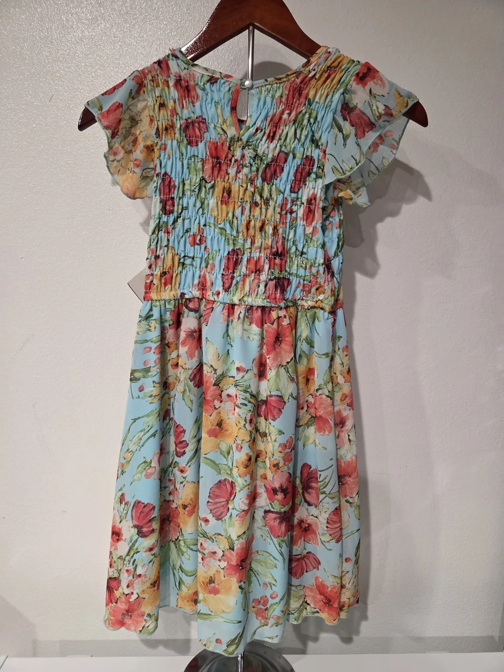 Ava & Yelly Von Maur Floral Smocked Dress